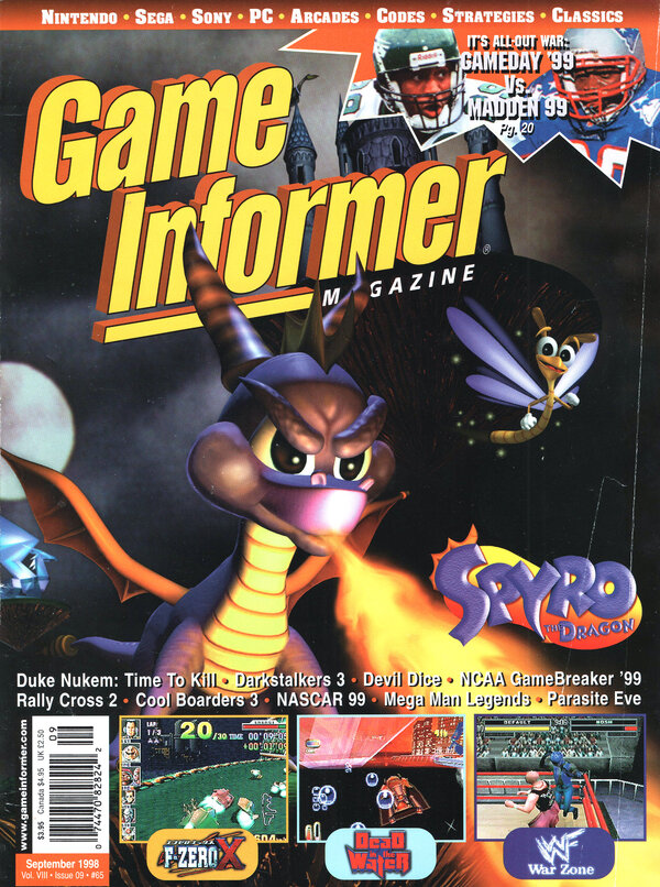 Game Informer Issue 65 (September 1998) cover